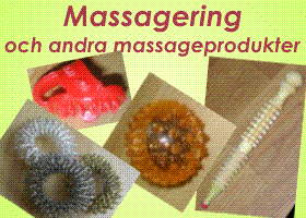 Massagering och andra massageprodukter